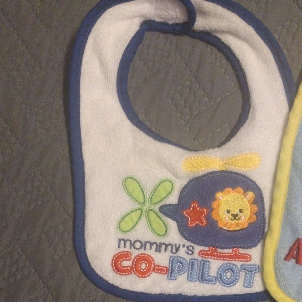 Colorful Baby Boy Bib Set​​ - Picture 2 of 6